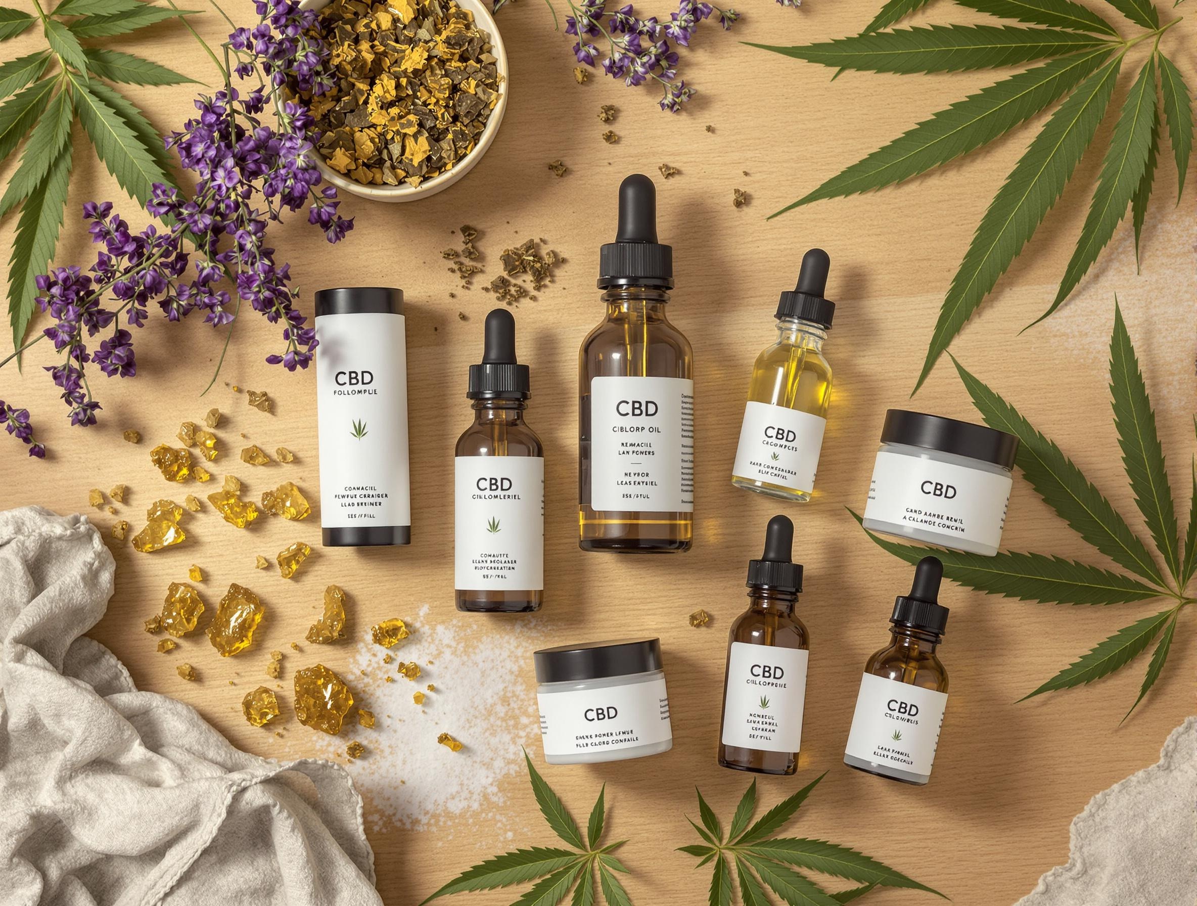 Sélection premium de produits CBD : fleurs, huiles et cosmétiques