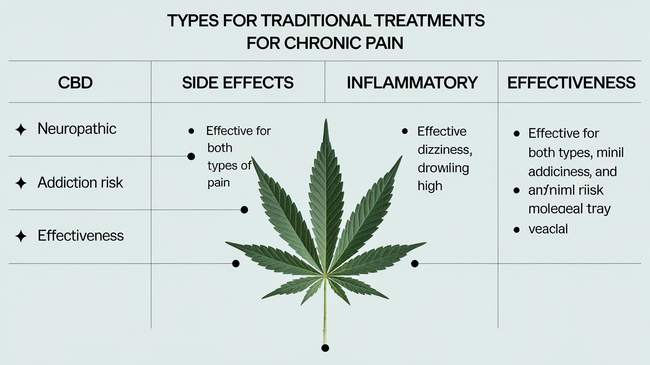 Tableau comparatif avantages CBD