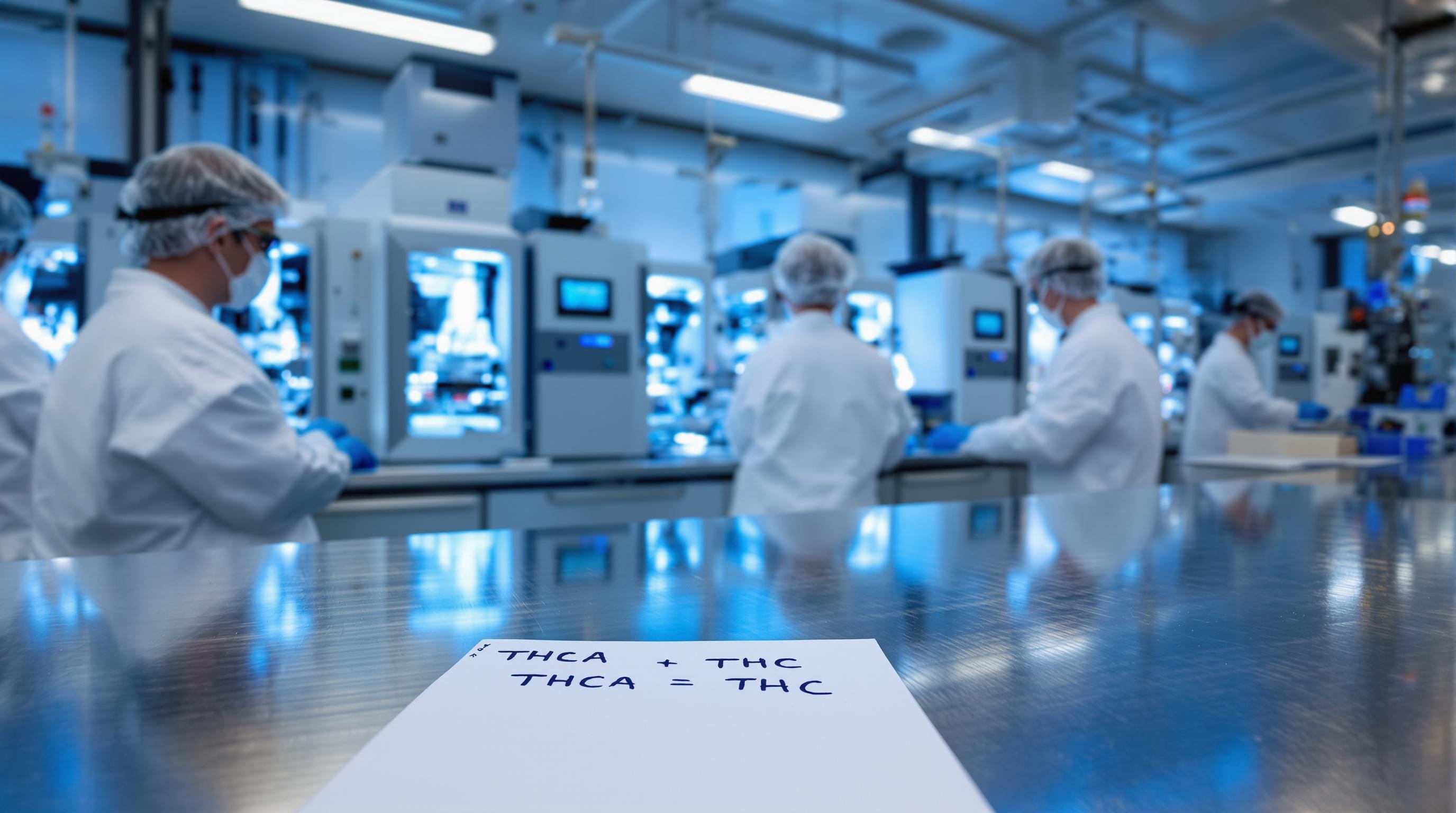 Laboratoire médico-légal au Texas, analyse du chanvre par GC-MS