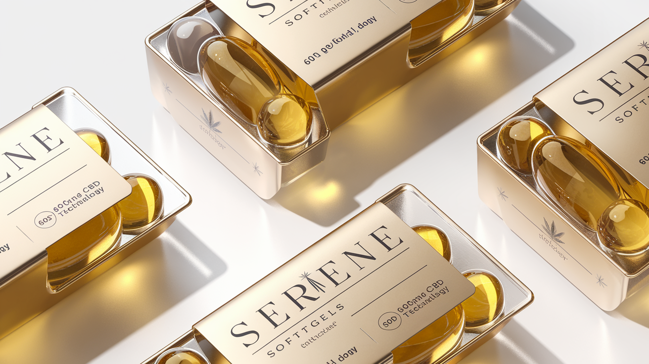 Capsules SERENE dans leur emballage