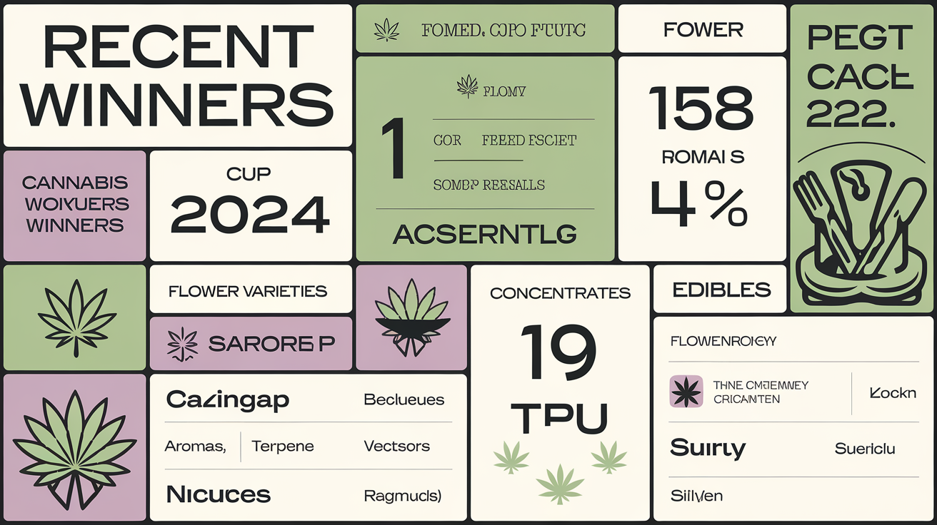 Tableau des gagnants Cannabis Cup 2024