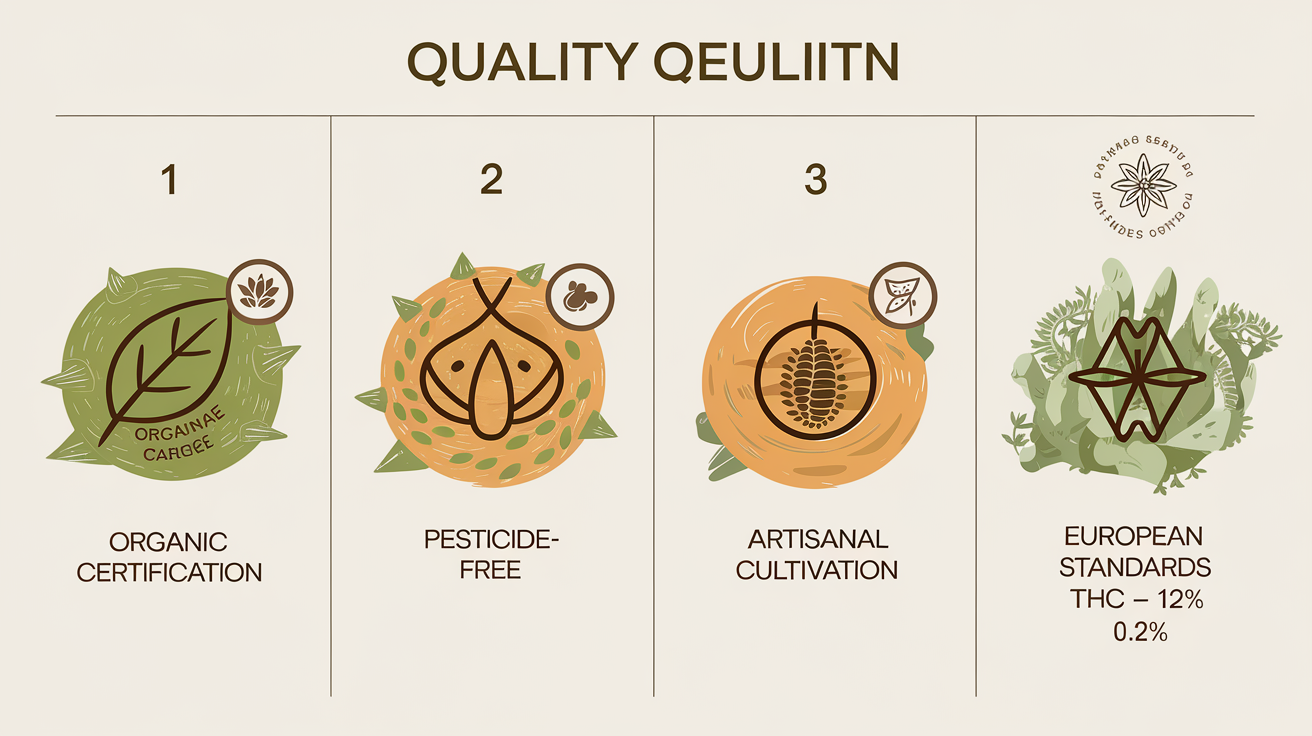 Certifications qualité pollen Ketama