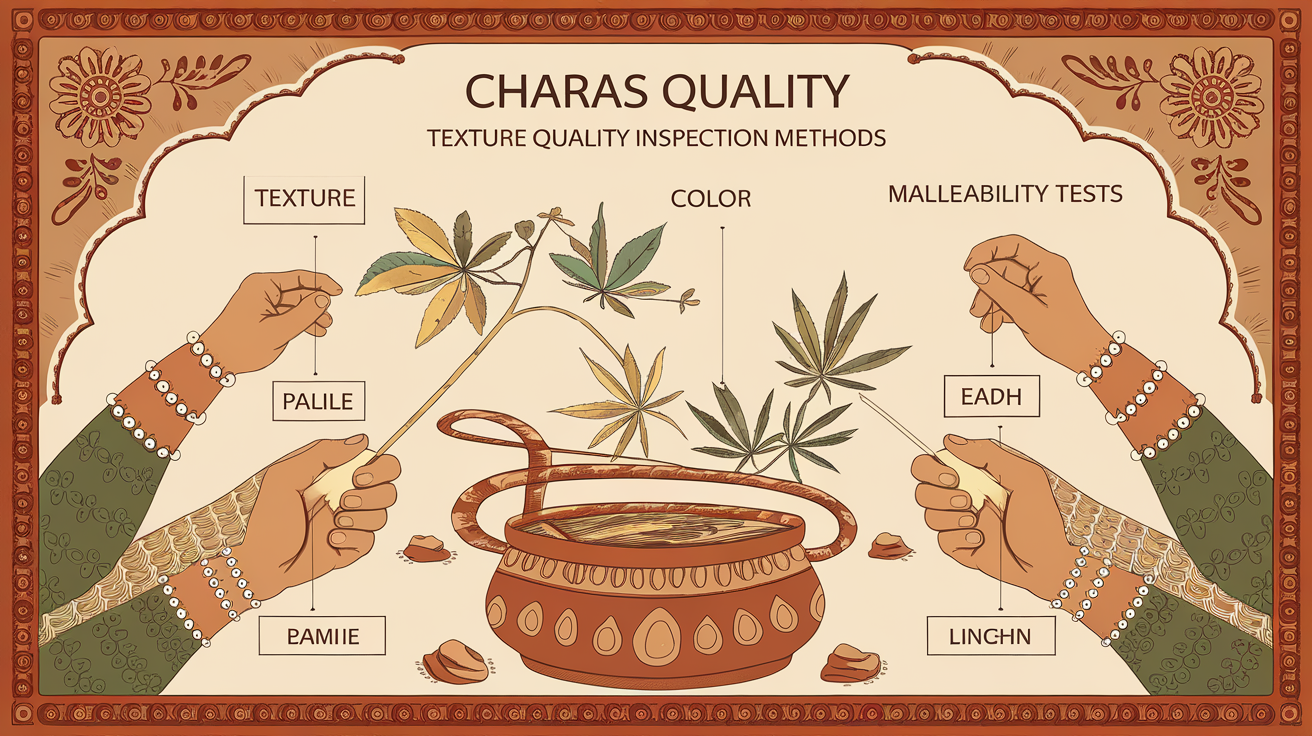 Guide visuel d'évaluation de la qualité du charas